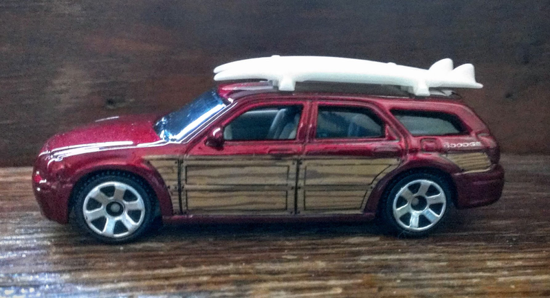 Illustration for article titled Woodie Wagon on the Windowsill Wednesday - Matchbox Dodge Magnum